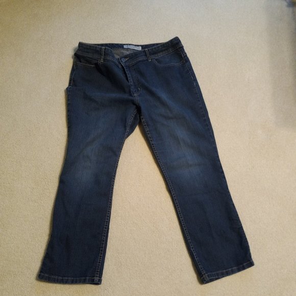 Chicos Platinum Denim Jeans women’s size 2.5 - Picture 1 of 4